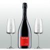 sekt und gläser<br>