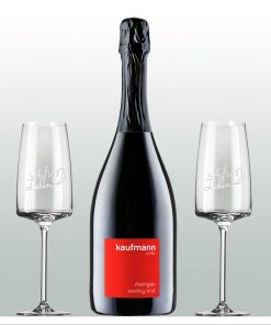 sekt und gläser<br>