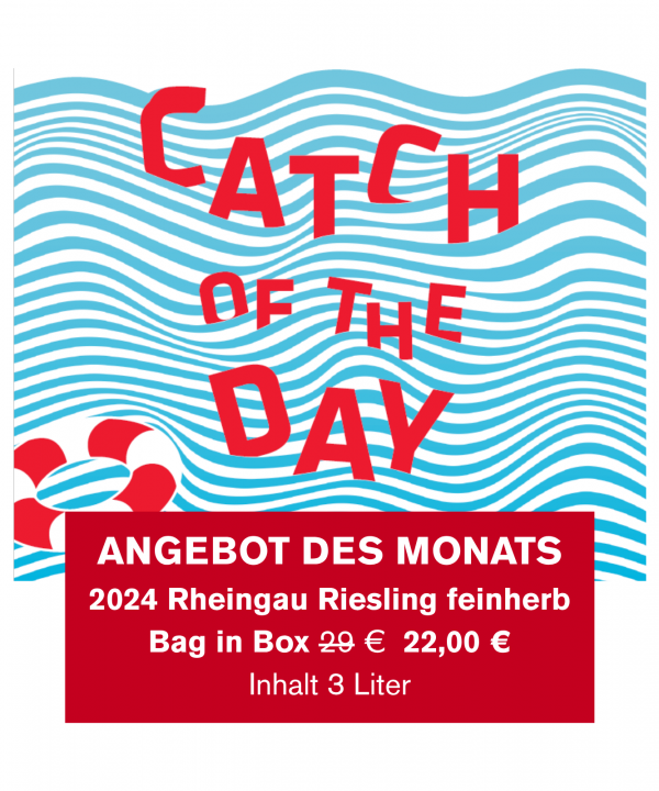 bag in box<br>catch of the day<br>riesling 2024