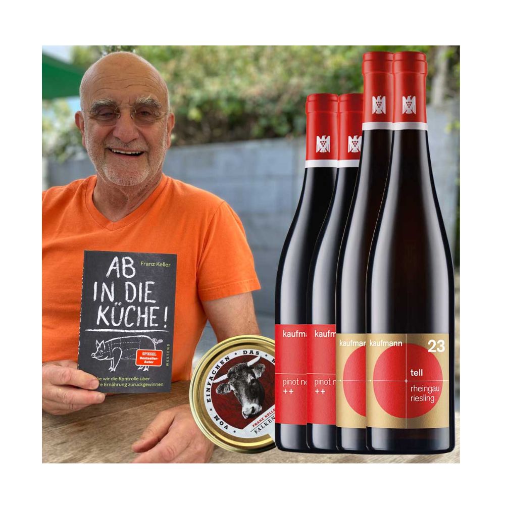 Genusspaket „Vom Einfachen das Beste“ – Franz Keller & Weingut Kaufmann