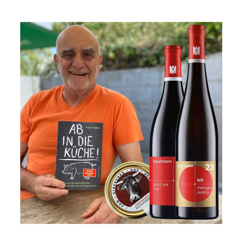 Genusspaket „Vom Einfachen das Beste“ – Franz Keller & Weingut Kaufmann